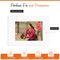 iFrame Pre-Cut White Picture Mats With Light Cream Bevel Cut For Photo And Frames | Mats Only | Acid Free Material | Made In USA (Pack of 50)